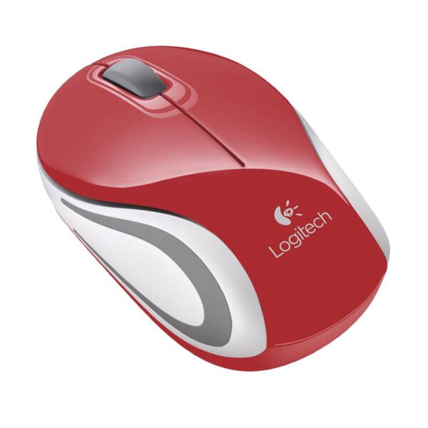 MOUSE LOGITECH WIRELESS M187 RED - planetcomputeronline