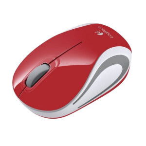 MOUSE LOGITECH WIRELESS M187 RED - planetcomputeronline