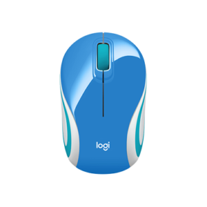 MOUSE LOGITECH WIRELESS M187 BLUE+GREEN - planetcomputeronline